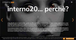 Desktop Screenshot of interno20.it